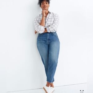 New Madewell size 24w Mom jeans